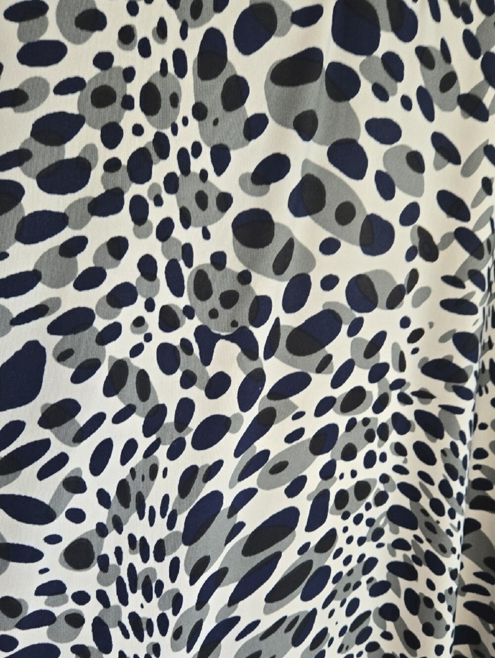 Robert Louis Blue & White Printed Maxi Skirt - Picture 9 of 10